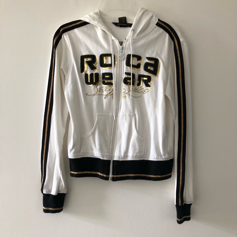 Rocawear Sexy Since 1999 Gold Foil Hoodie